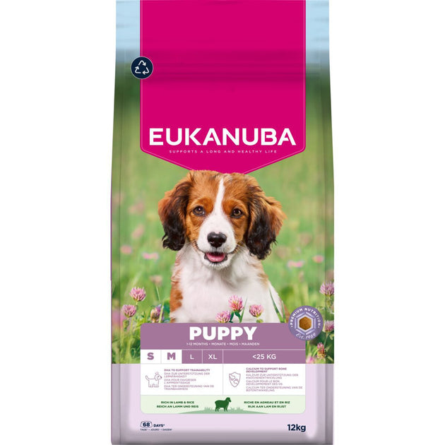 Eukanuba Puppy Small & Medium Breed Lamb & Rice