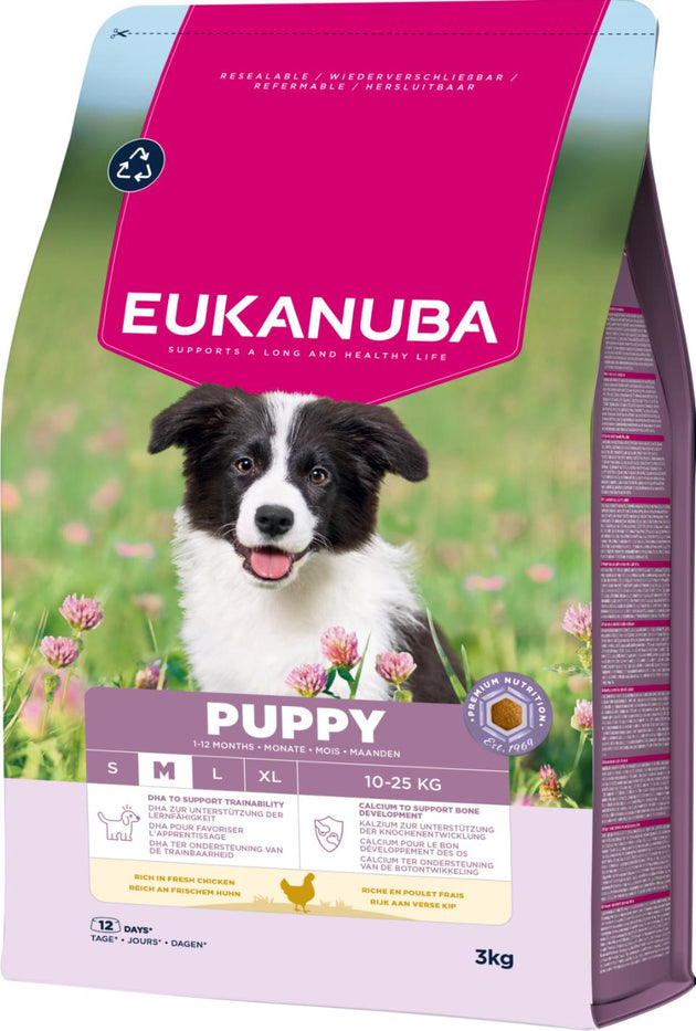 Eukanuba Puppy Medium Breed Chicken